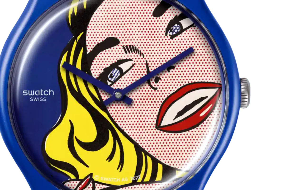 „Girl“ von Roy Lichtenstein – die Uhr