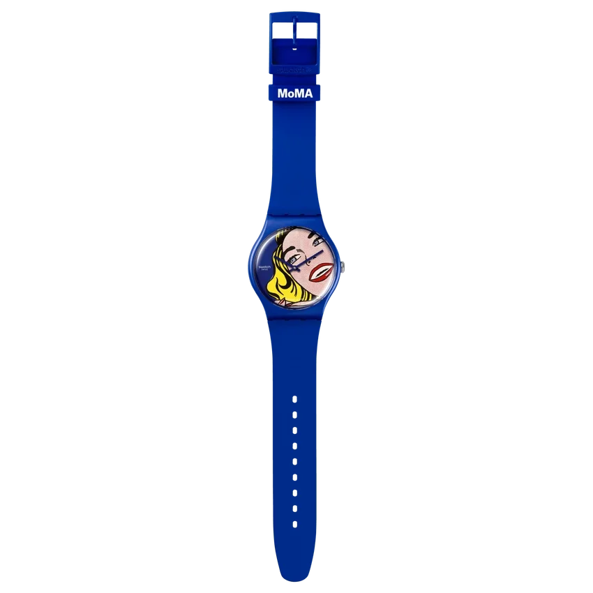 „Girl“ von Roy Lichtenstein – die Uhr