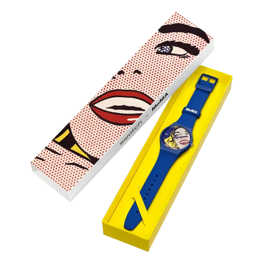 „Girl“ von Roy Lichtenstein – die Uhr