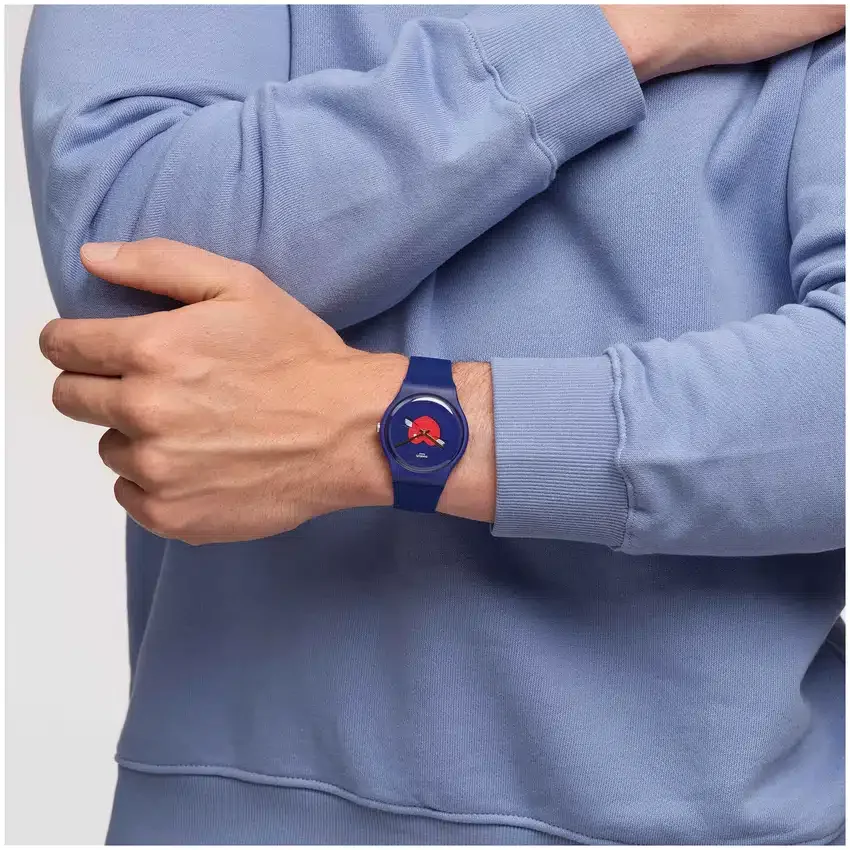 „Heart in Blue“ von Swatch