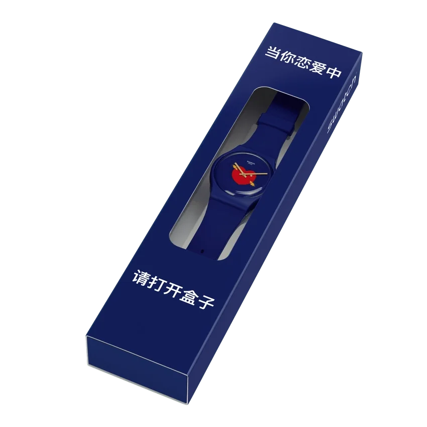 „Heart in Blue“ von Swatch