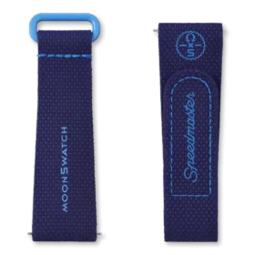 MoonSwatch Marineblau/Blau, Kautschuk