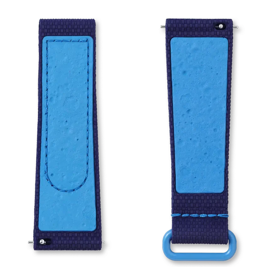 MoonSwatch Marineblau/Blau, Kautschuk