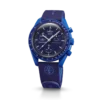 MoonSwatch Marineblau/Blau, Kautschuk