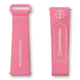 MoonSwatch Pink/Pink-Kautschuk