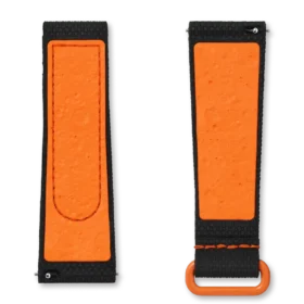 MoonSwatch Schwarz/Orange Kautschuk