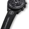 MoonSwatch Schwarz/Schwarz Kautschuk
