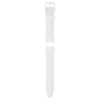 New Gent weißes Silikonarmband