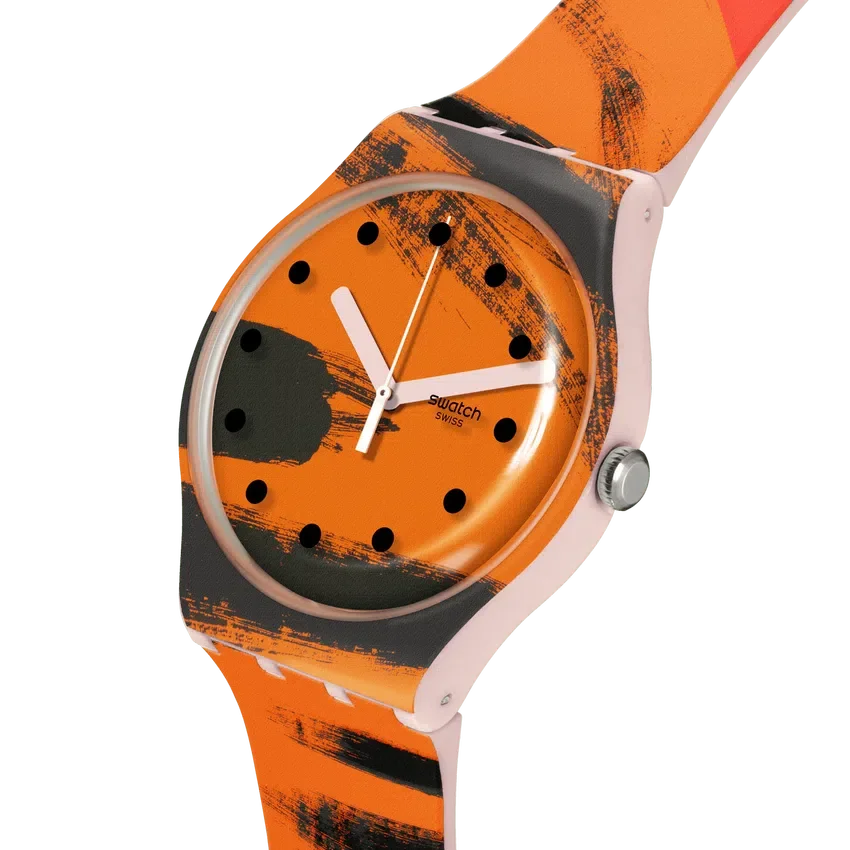„Orange and Red on Pink“ von Barns-Graham