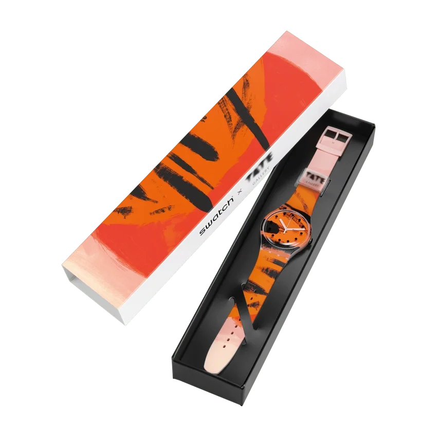 „Orange and Red on Pink“ von Barns-Graham