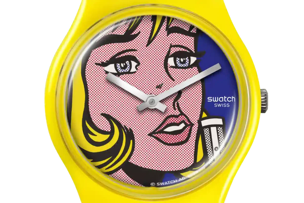 „Reverie“ von Roy Lichtenstein, die Uhr