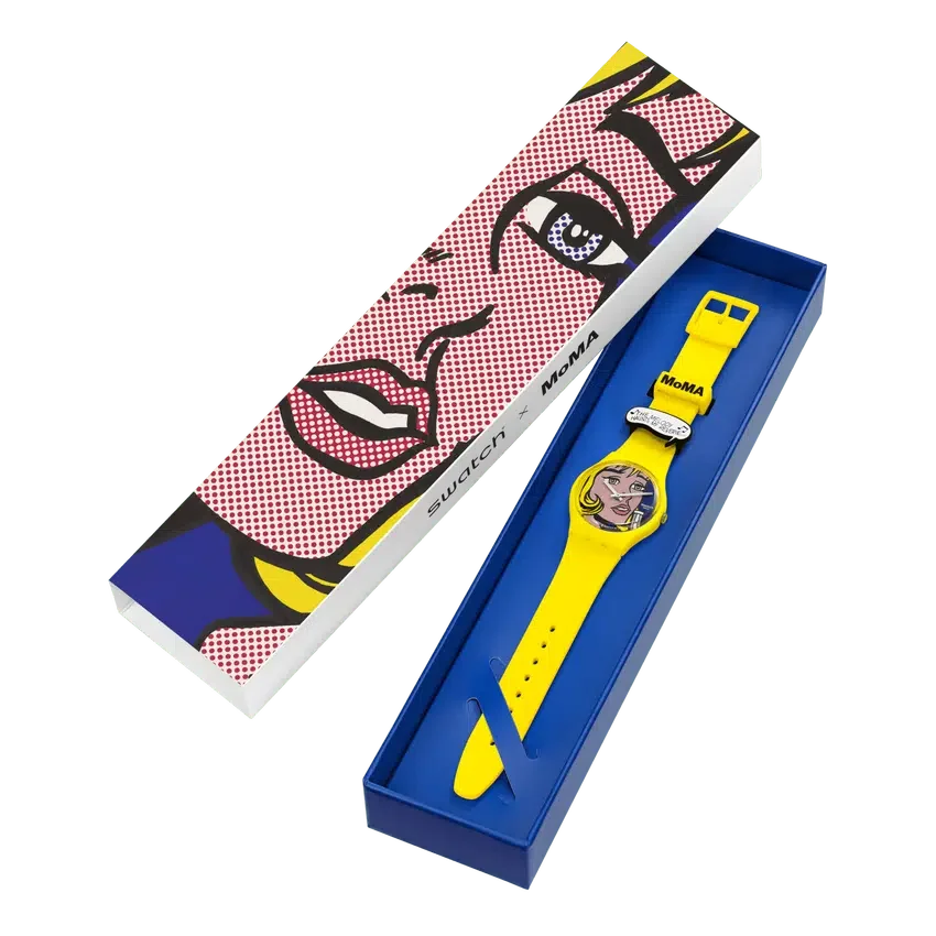 „Reverie“ von Roy Lichtenstein, die Uhr