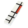 Rot, Blau und Weiß, von Piet Mondrian