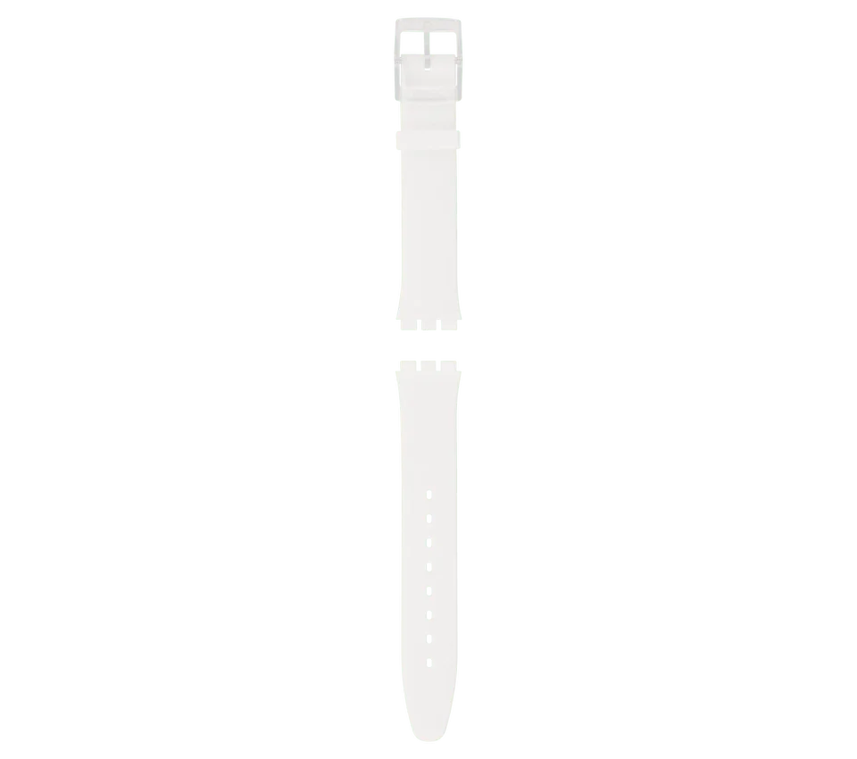 Skin White Silikonarmband