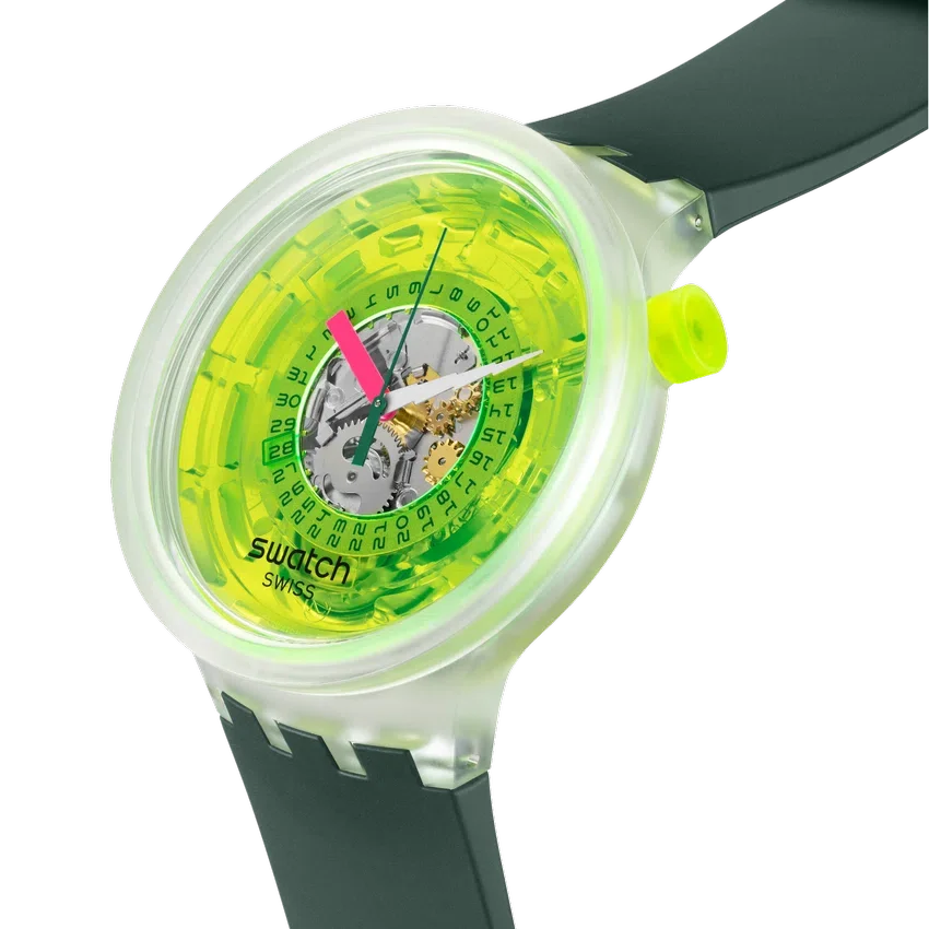 Swatch – geblendet von Neon