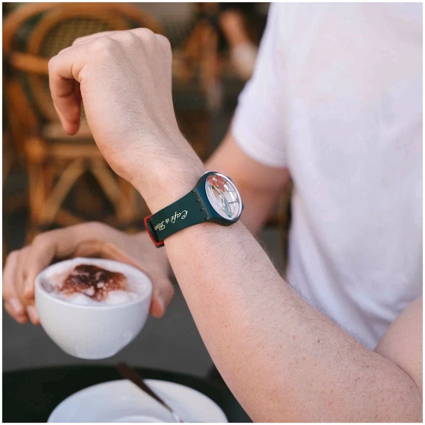 Swatch X Café De Flore für „Not in Paris“