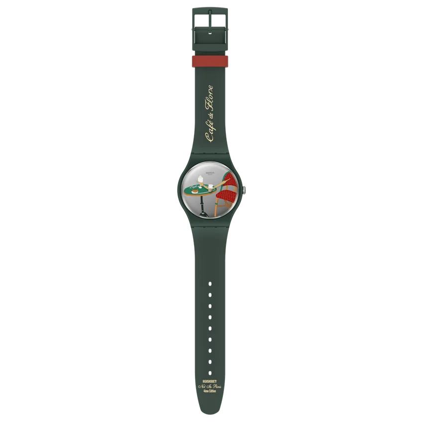 Swatch X Café De Flore für „Not in Paris“